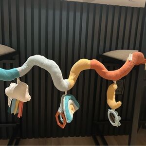 Itzy Ritzy Bitzy Spiral Car Seat Baby
Activity Toy - Rainbow